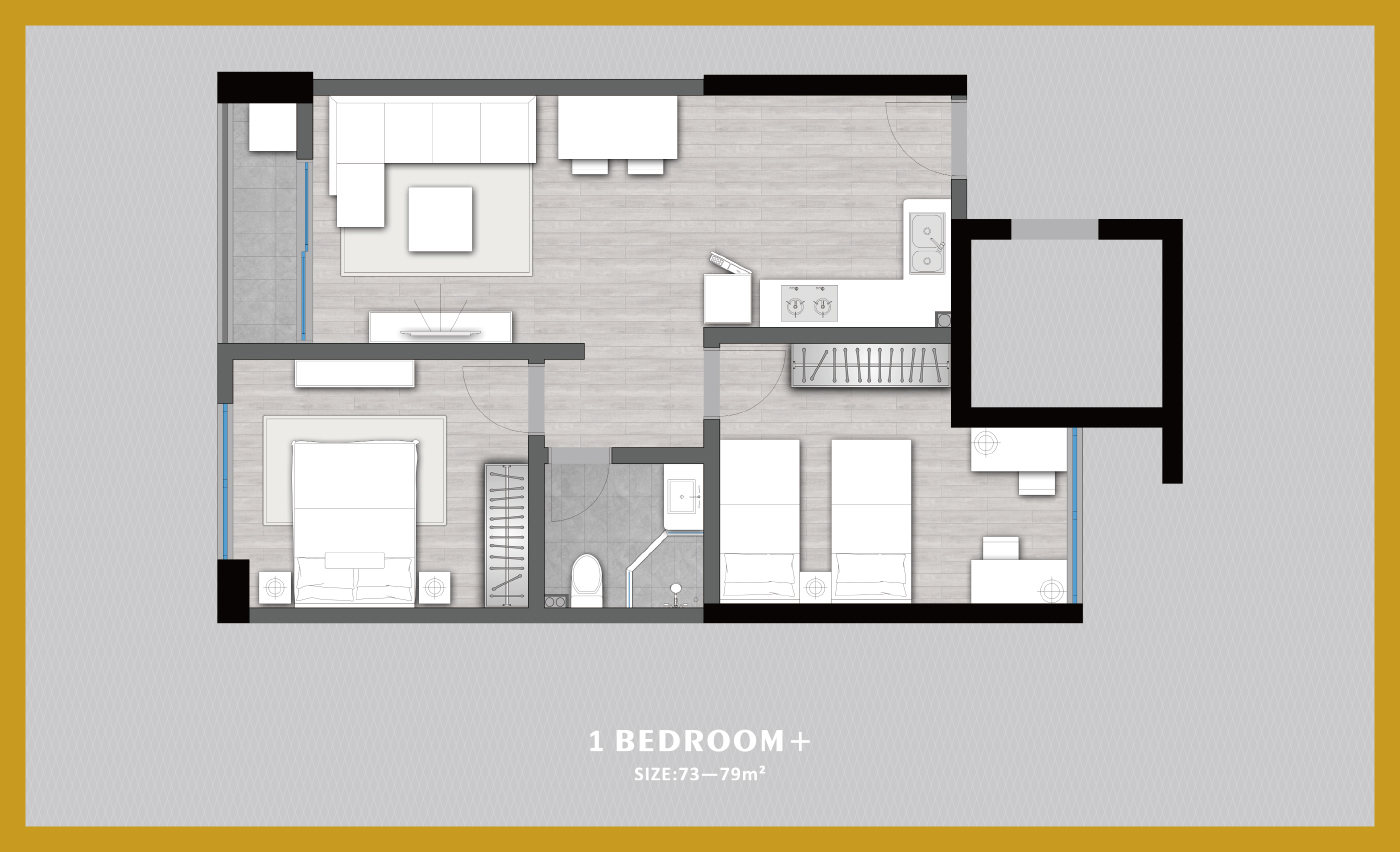 Leos Residence 1-bedroom +